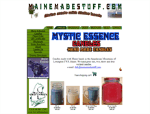 Tablet Screenshot of mainemadestuff.com